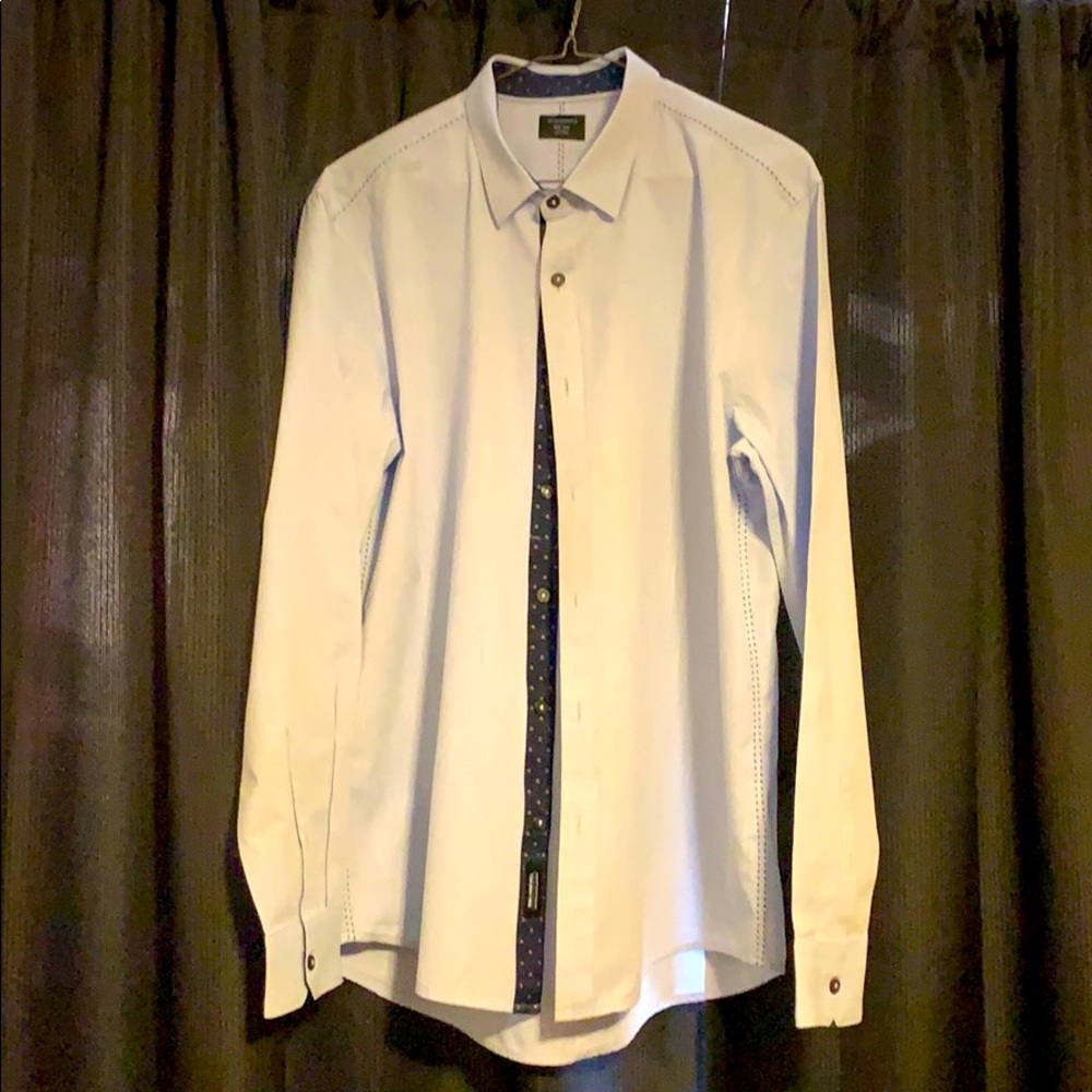 Men’s Light Blue Long Sleeve Shirt